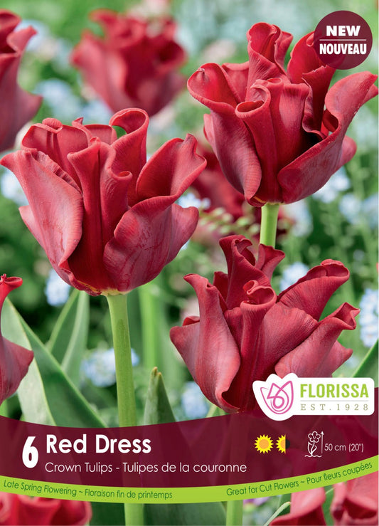 Tulip Coronette-Red Dress